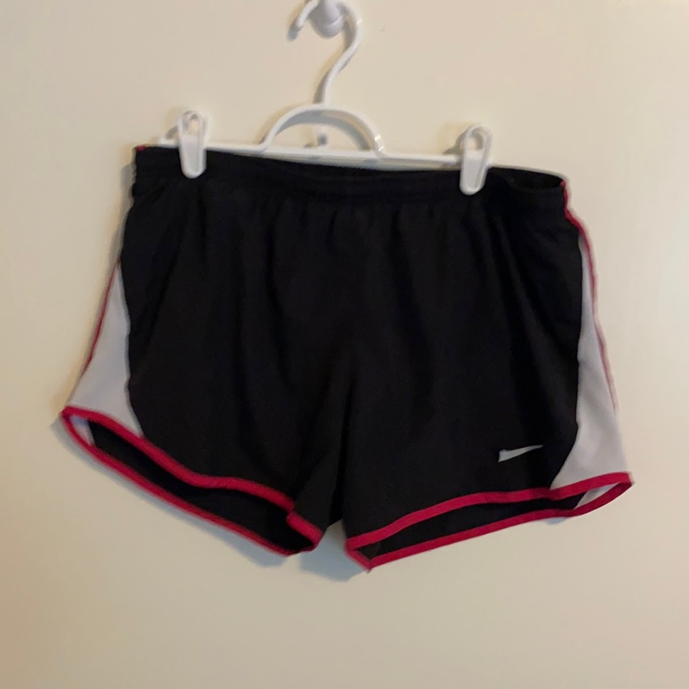 L Nike running shorts